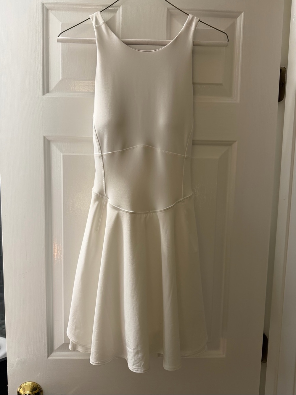 NWOT Lululemon Court Crush White Racerback Dress - Picture 3 of 5